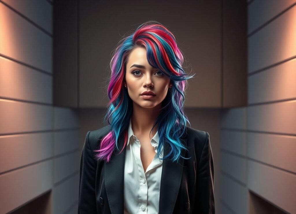 Cabelos coloridos: Tendências, cuidados e técnicas de coloração